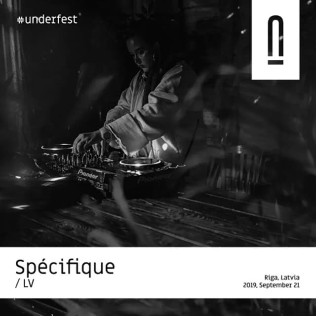 Specifique (LV) @ RTS.FM x UNDER Festival 2019 (Riga:LV)
