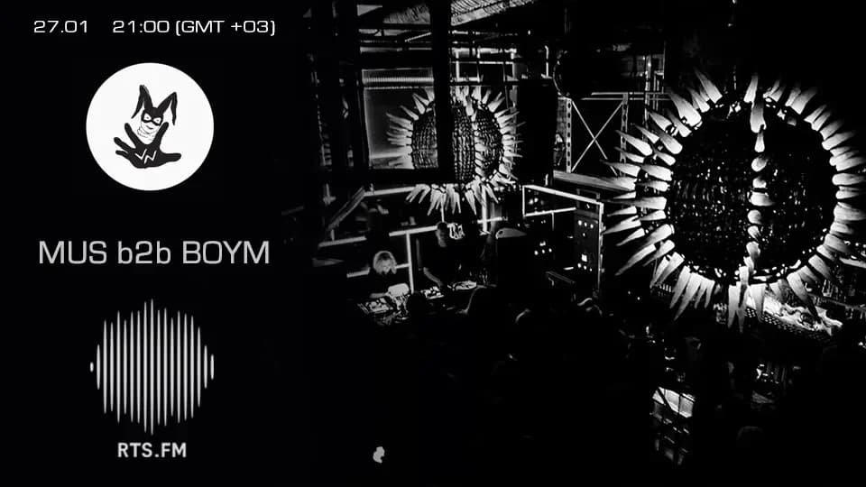 Mus B2B Boym at Vanilla Ninja RTS.FM 27.01.2015